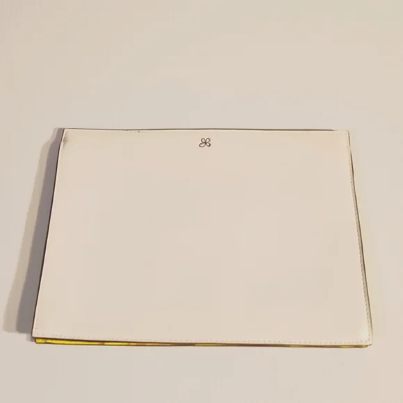PUNCHCASE by Leslie Hsu white yellow clutch or tablet case - Picture 6 of 8